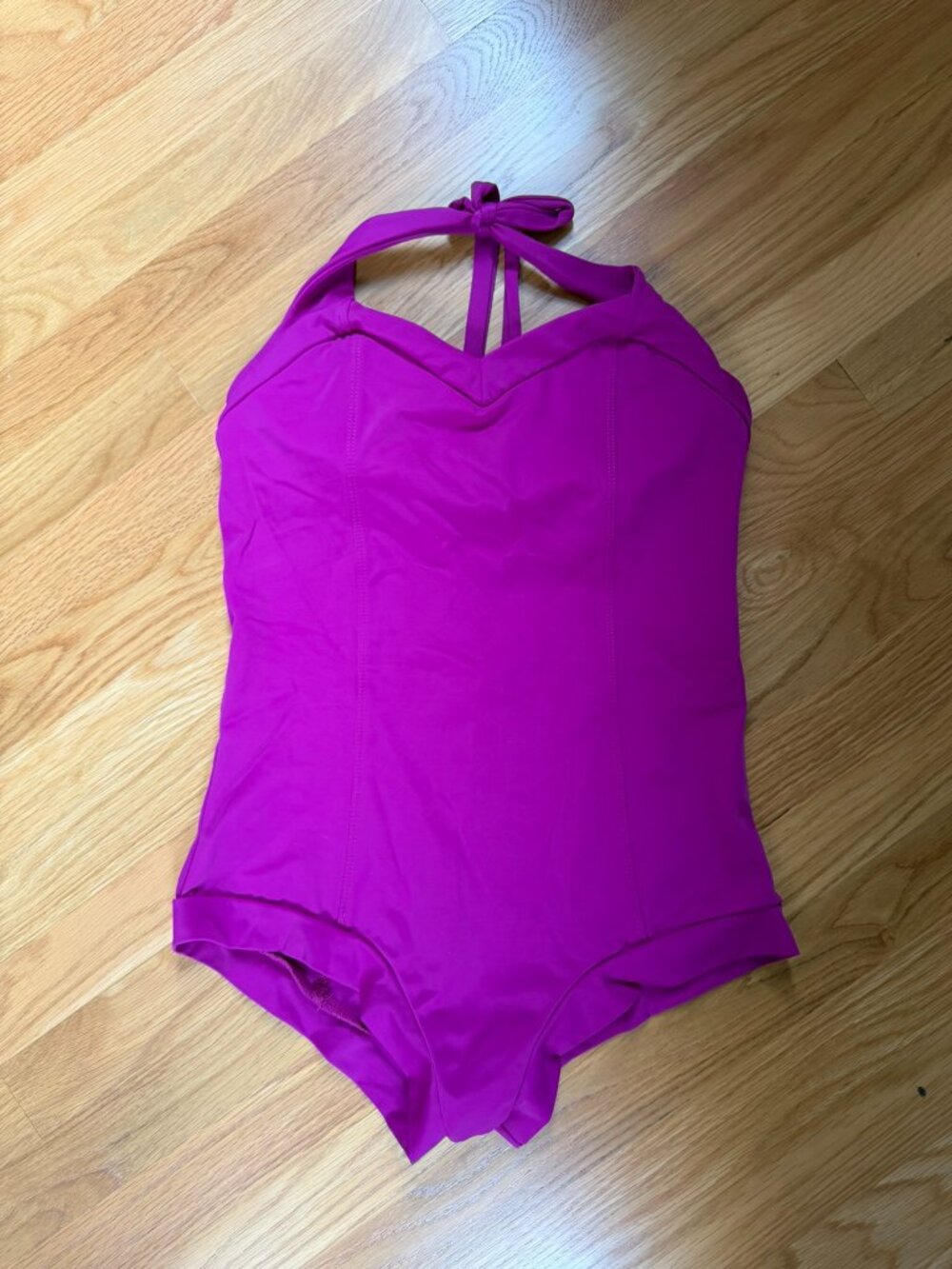 Urban Outfitters | Pins & Needles Vintage Retro Style One-Piece | Magenta, Large